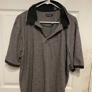 Men's collared pullover shirt